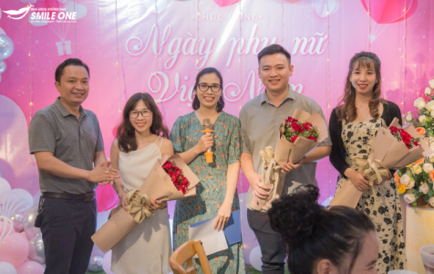 Nha khoa Smile One tổ chức 20/10 cho CBCNV công ty